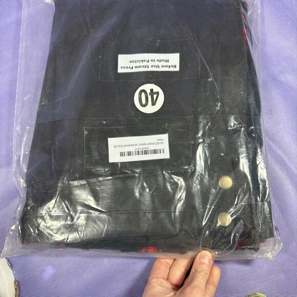 ASU KILTS-Modern Hybrid Utility Cotton & Tartan Kilts for Men Size 40 A1 - Picture 1 of 7